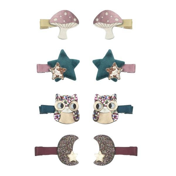 Mimi & Lula Magical Owl mini clip set